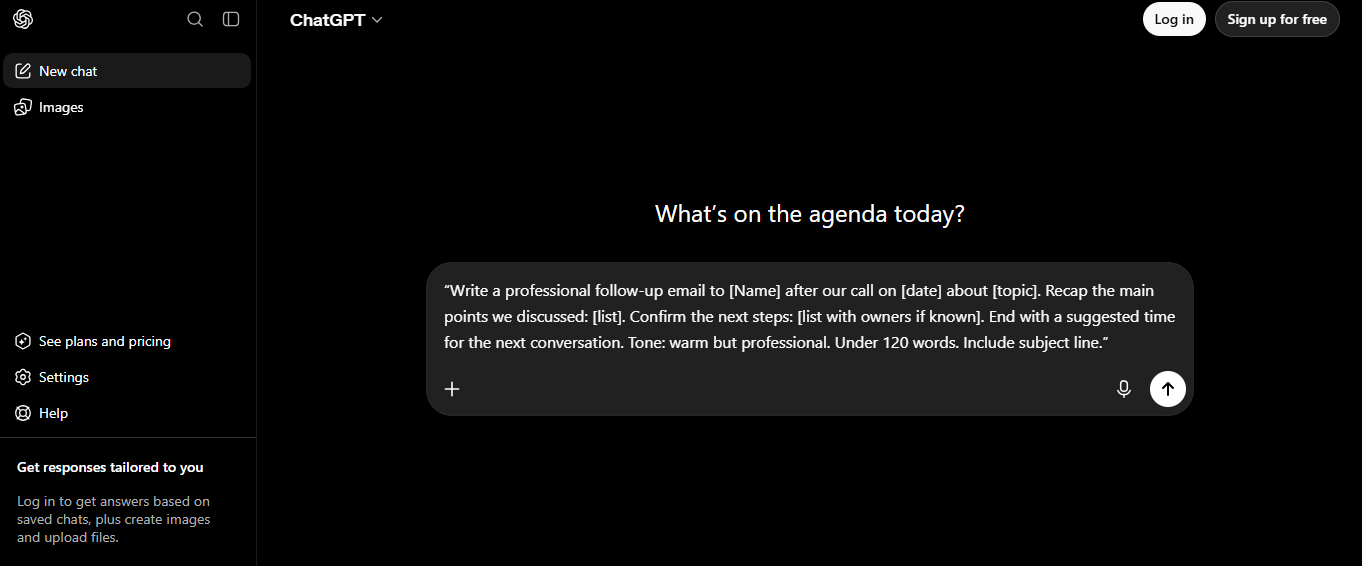 How to Use ChatGPT to Write Professional Follow-Up Emails (With Prompts)
