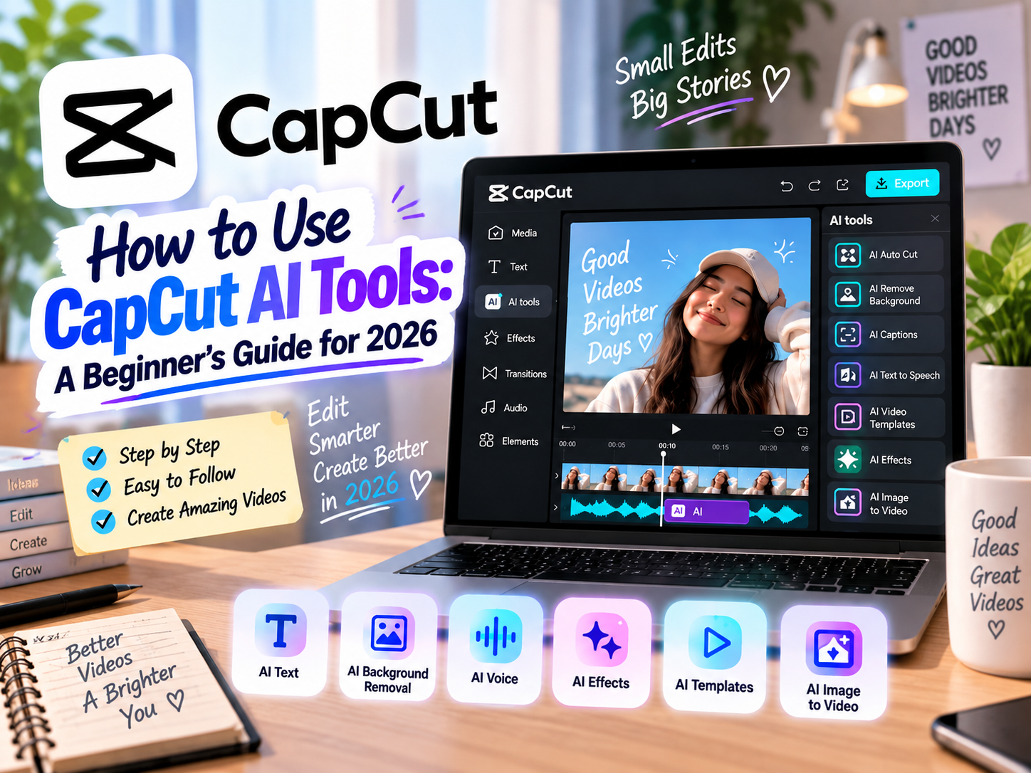 How to Use CapCut AI Tools A Beginner's Guide for 2026